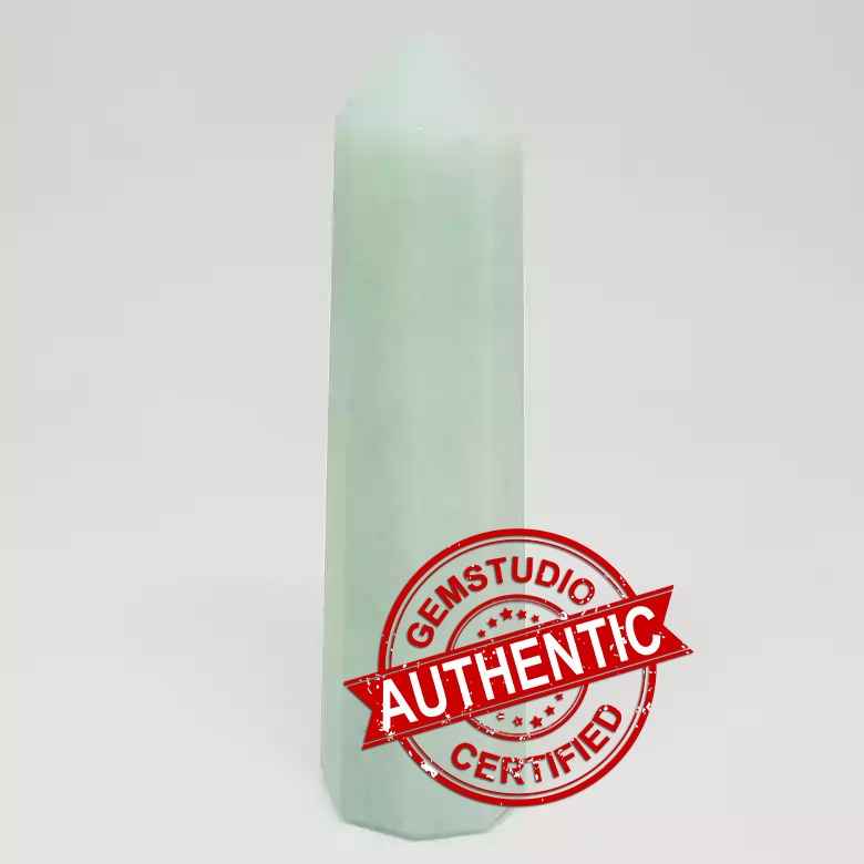 Blue Amazonite Point