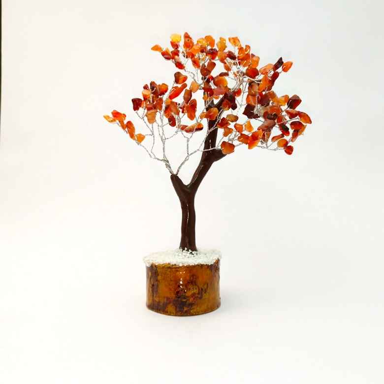 Carnelian Gemstone Tree