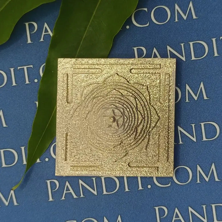 Mahamrityunjaya Brass Yantra