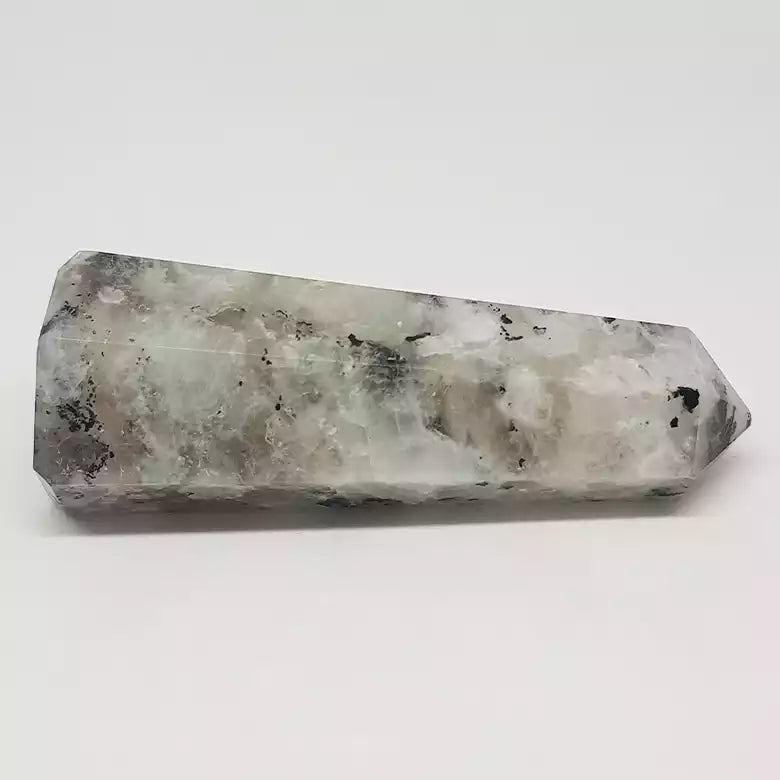 Rainbow Moonstone Point