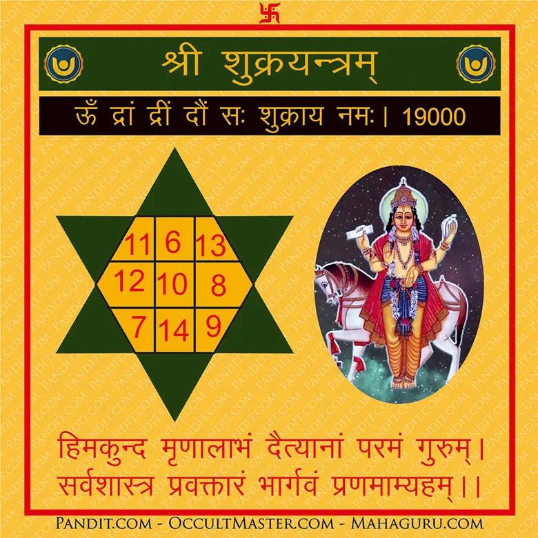 Shri Shukra Yantra