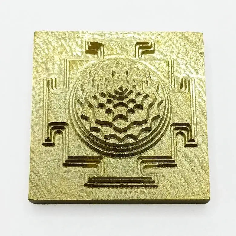 Shri Yantra Brass