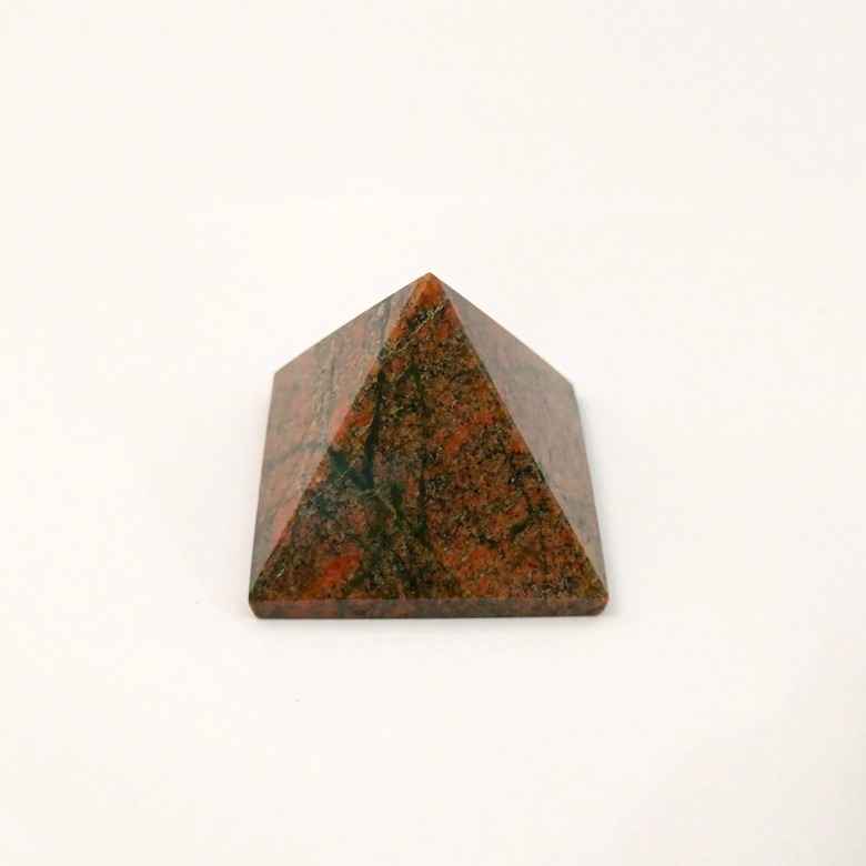 Unakite Crystal Pyramid