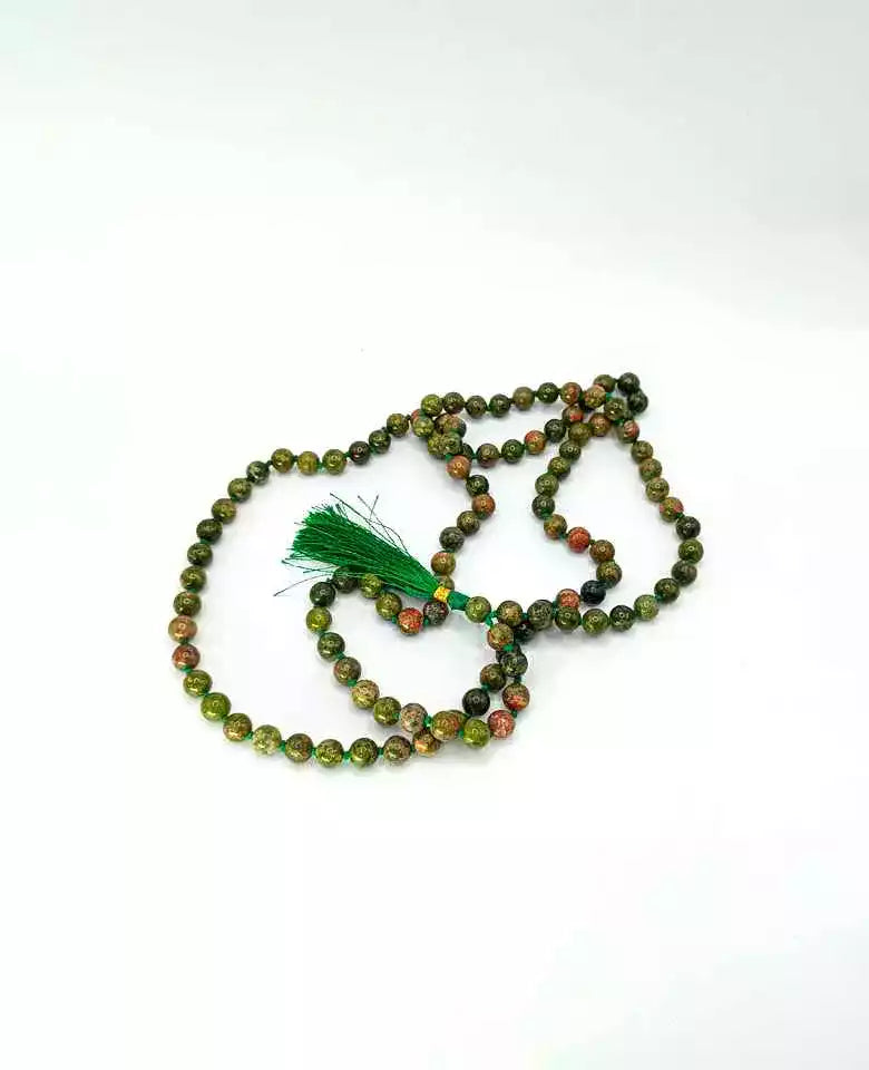 Unakite Mala