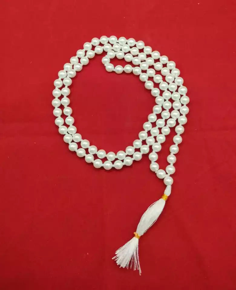 White Pearls Mala